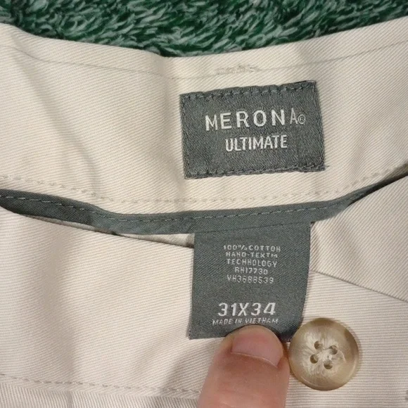 Merona Khakis 31x34 - Picture 2 of 3